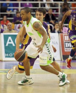 Terrell Mcintyre, Durante Un Partido Del Unicaja