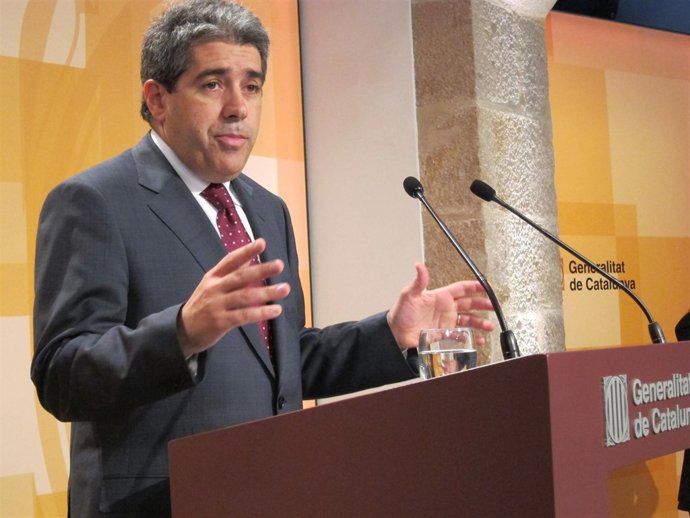 El Portavoz Del Govern, Francesc Homs