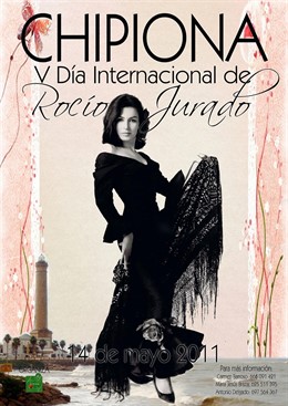 Cartel Anunciador Del V Día Internacional De Rocío Jurado