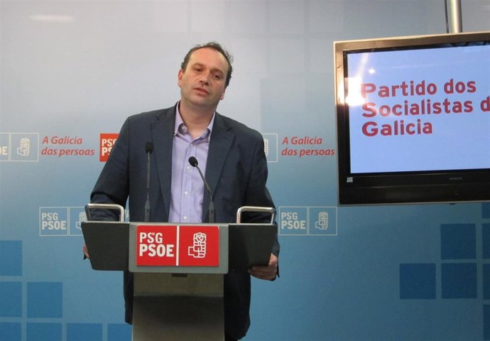 El secretario de Organización del PSdeG, Pablo García