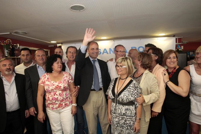 Francisco Camps En La Comida Del PP De Santa Pola