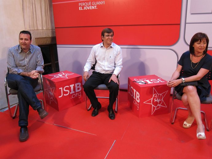 Francesc Dalmau, Francesc Antich y Francina Armengol 