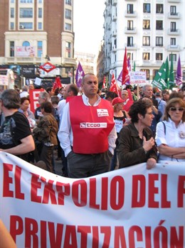 Manifestación Contra La Privatización Del Canal De Isabel II