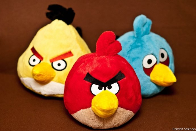Peluches De Angry Birds