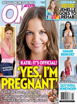 Katie Holmes, Portada De La Revista 'OK!'