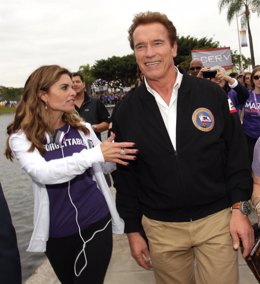 Arnold Scwarzenegger Y Maria Shriver