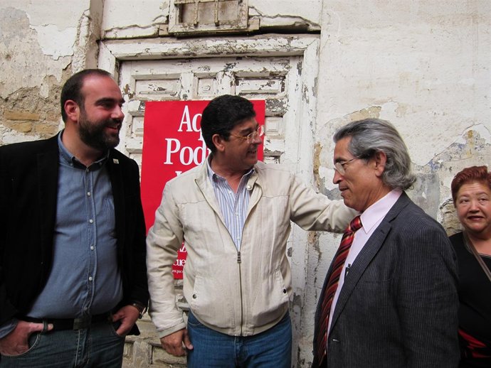 Acto En Granada Del Coordinador Regional De IU, Diego Valderas