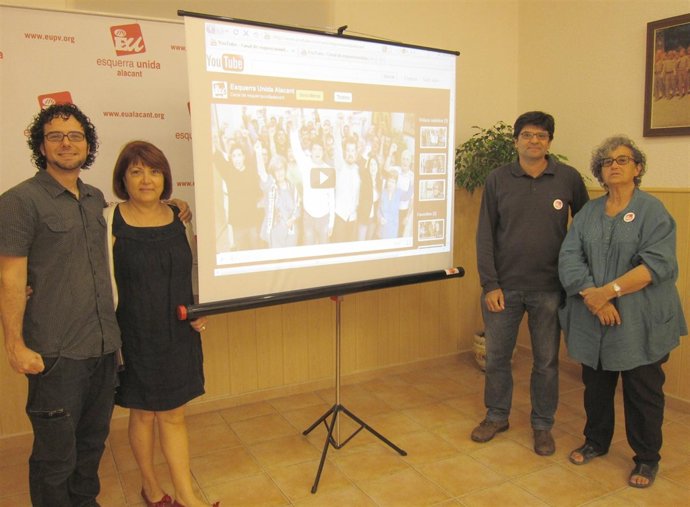 Presentación Del Vídeo De Campaña De EU De Alicante