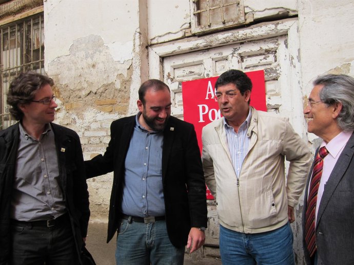 Acto En Granada Del Coordinador Regional De IU, Diego Valderas