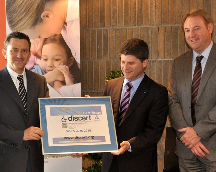 Entrega Certificado Discert A Novartis