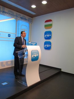 Pedro Sanz, Candidato Del PP Al Gobierno Riojano