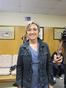 La Candidata Del Gobierno De Aragon, Nieves Ibeas