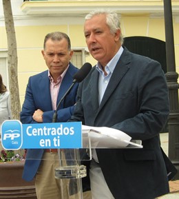 Arenas, En Un Acto Público Junto Al Candidato Del PP En Olvera, Eduardo Párraga