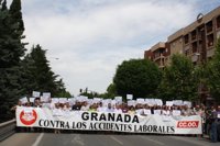 El trabajador fallecido en la capital no estaba dado de alta en la Seguridad Social, según sindicatos