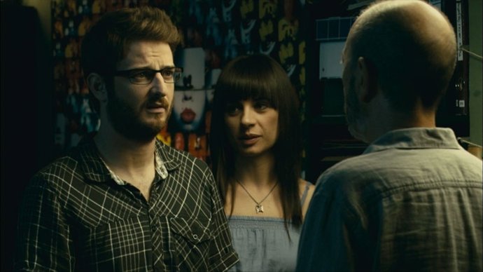 Gorka Otxoa Y Miren Ibarguren En Una Escena De '¿Estás Ahí?'