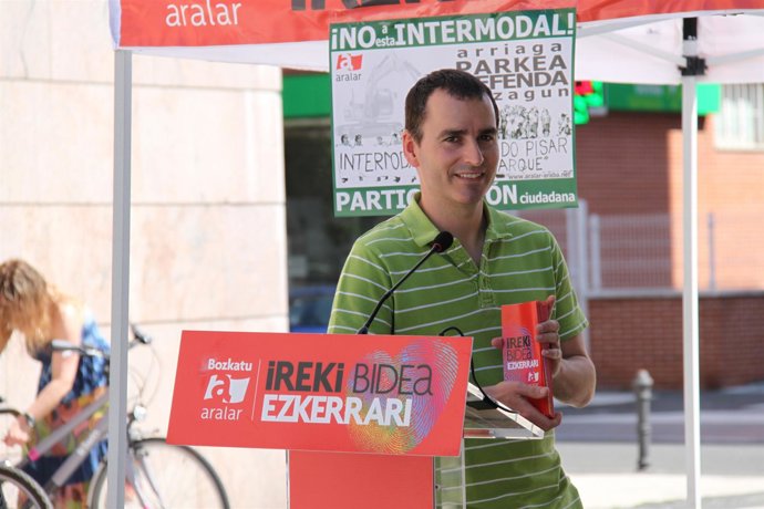 El Candidato A Alcalde De Vitoria Por Aralar, Andrés Landa.