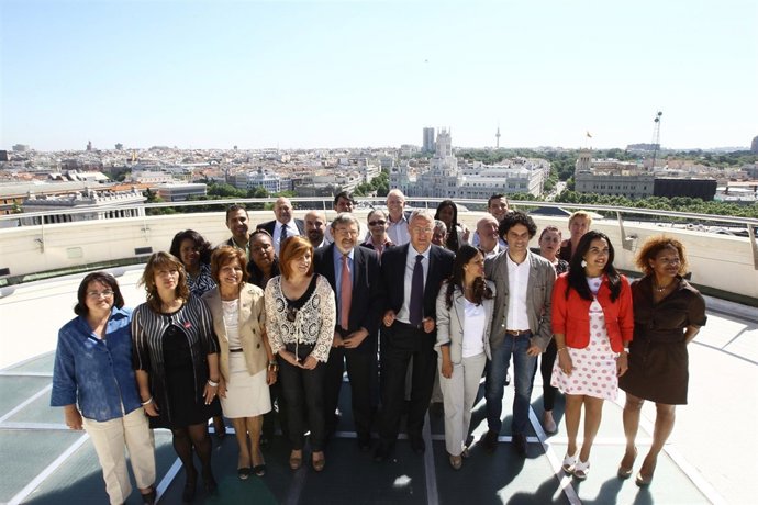 Caldera, Valenciano, Lissavetzky Y Zerolo En Un Acto De La Fundación Ideas