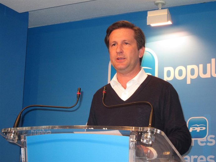 El Candidato Del PP A La Alcaldía De Gibraleón, Jose Ramón Gómez Cueli.