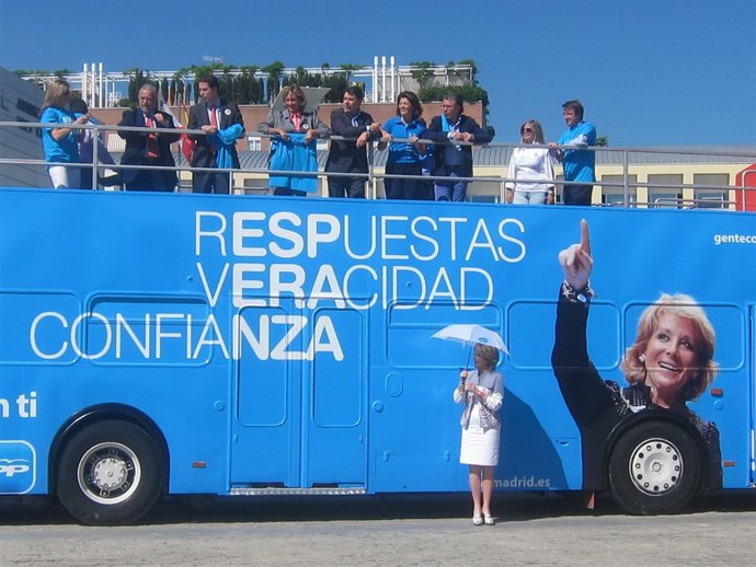 Autobús Del PP De Madrid
