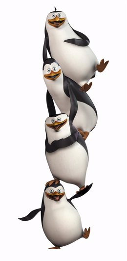 Los pinguinos de Madagascar