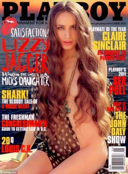 Lizzy Jagger En La Portada De La Revista Play Boy