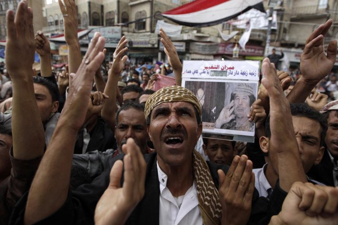 Protestas En Yemen