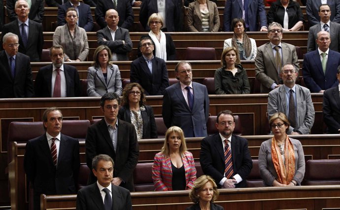 Minuto De Silencio Por Lorca En El Congreso