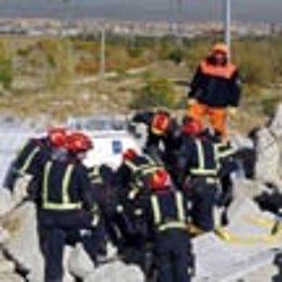 Bomberos Del Ericam, En Una Intervención