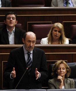 Alfredo Pérez Rubalcaba, En El Congreso