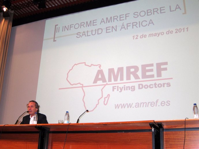El Presidente De AMREF Flying Doctors España, El Doctor Alfonso Villalonga