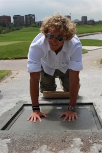Golf.- Diego Forlán, padrino en la inauguración del 'Paseo de la Fama' en el Centro Nacional de Golf 