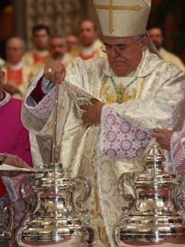 El Obispo De Córdoba En Un Acto Liturgico