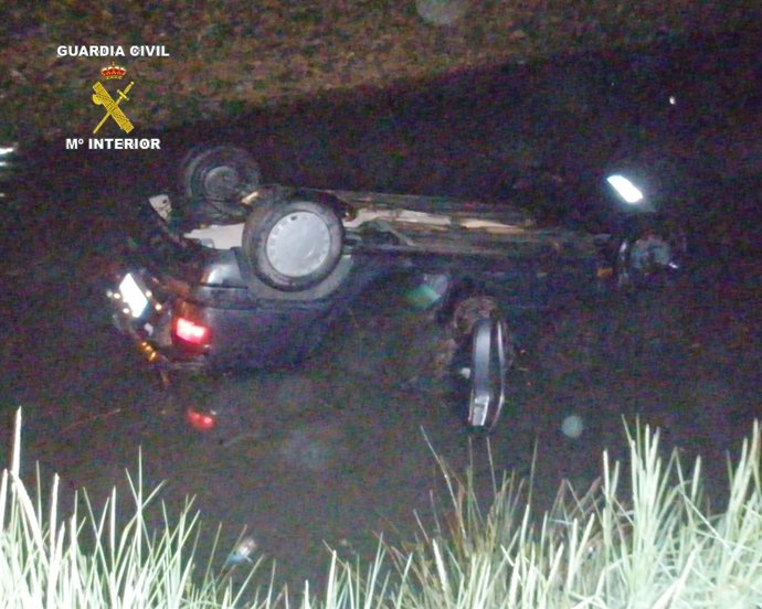 Coche Caido Al Río Brazomar 
