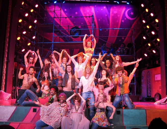 El Musical 'Hair' En El Teatro Olympia