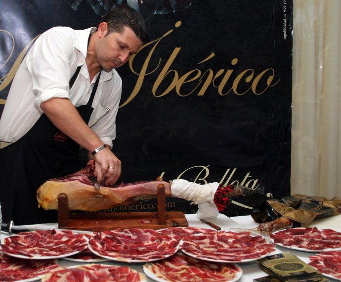 Corte de Jamón Ibérico de Huelva