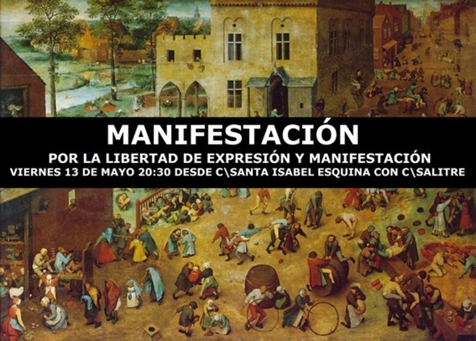 Cartel De La Manifestación Atea 13 De Mayo