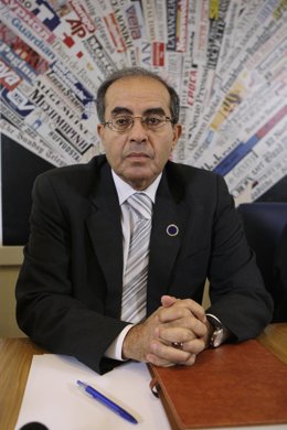 El Líder De Los Rebeldes De Libia, Mahmoud Jebril