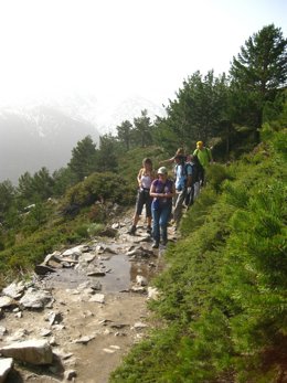 Ruta Senderista Con Personas Discapacitadas