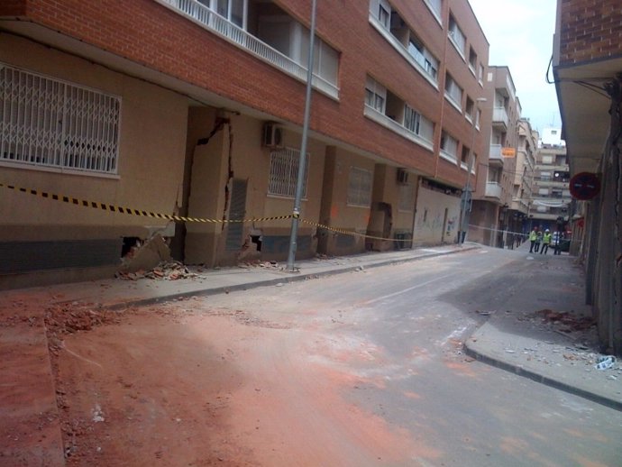 Calles Afectadas Por El Terremoto de Lorca