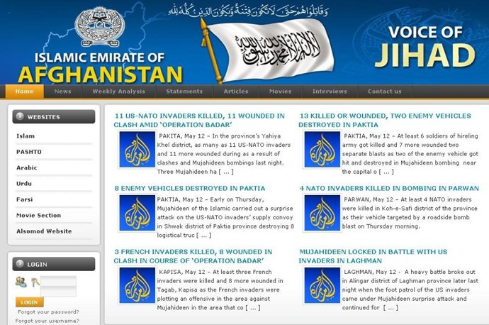 Página Web De Los Talibanes 