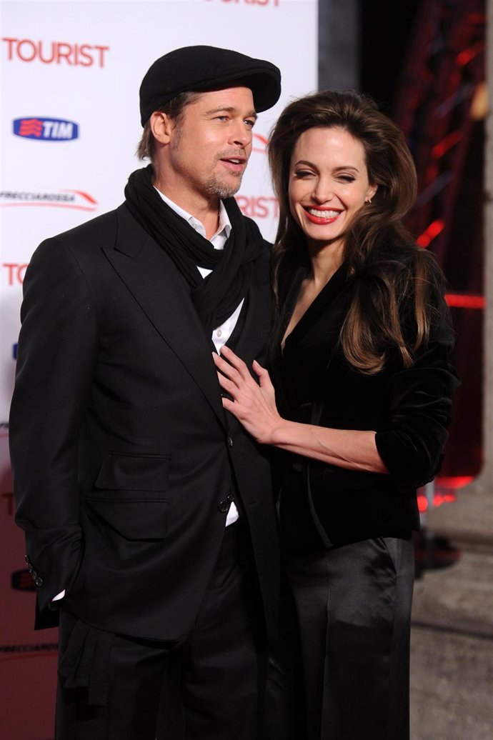 Brad Pitt y Angelina Jolie 