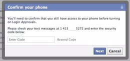 Medida De Seguridad De Facebook 