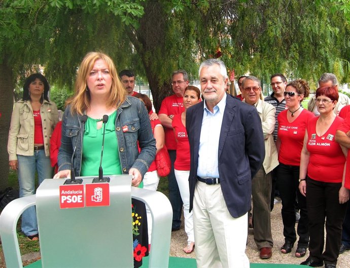 Griñán, Hoy En Un Acto Con La Candidata De Motril (Granada), Flor Almón