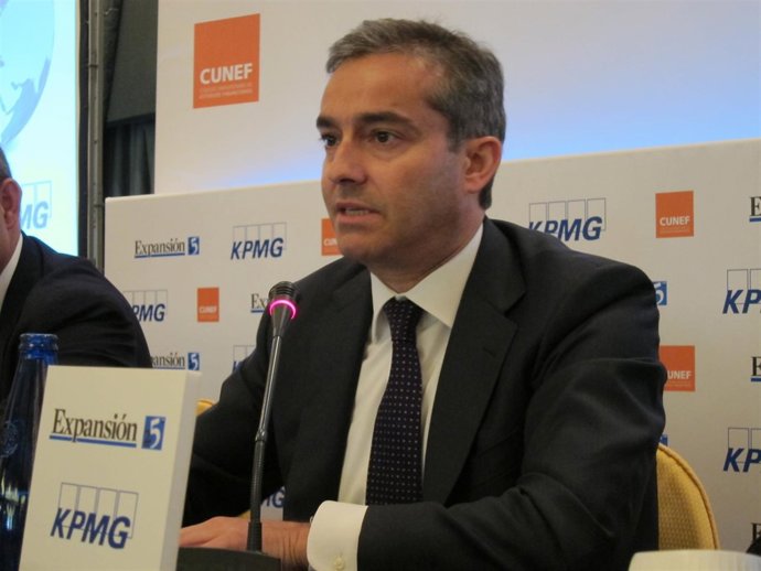 El Consejero Delegado De BBVA, Angel Cano