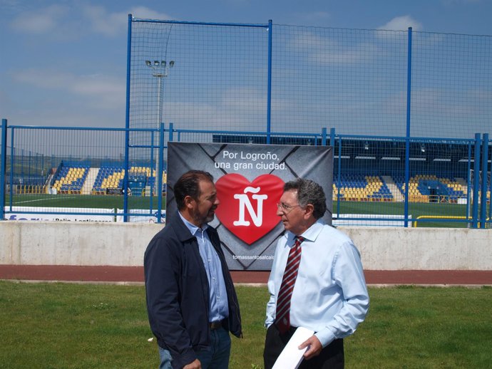 Santos Y De La Fuente, En La Presentación          