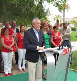 Griñán Visita Motril (Granada) En La Campaña