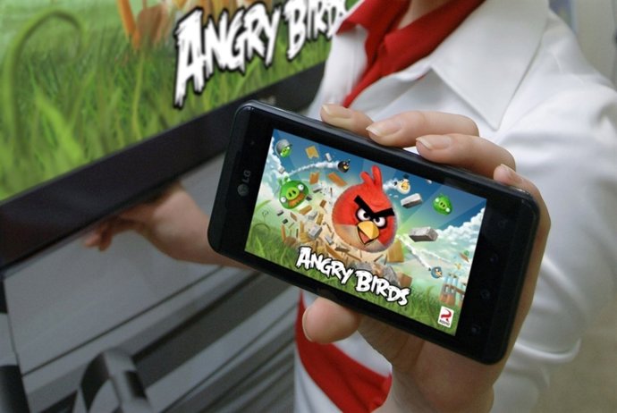 LG Optimus Con Angry Birds Rio Desde LG 