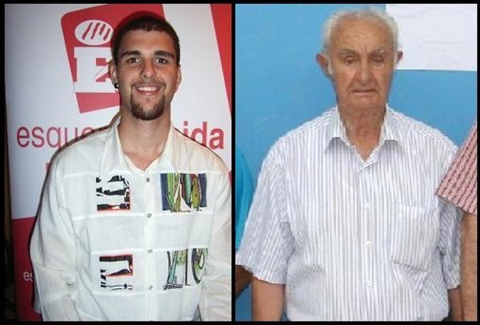 El Candidato Más Joven, Jesús Cuenca (EUPV), Y El Mayor, Manuel Calpe (PP) 