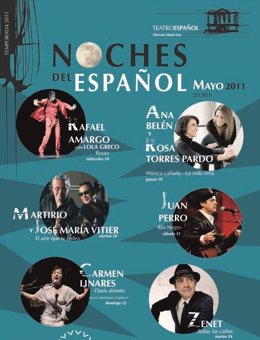 Cartel De Las 'Noches Del Español 2011'.