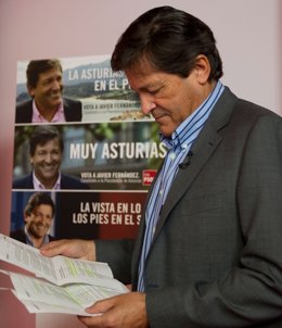 El Candidato Socialista Al Principado, Javier Fernández